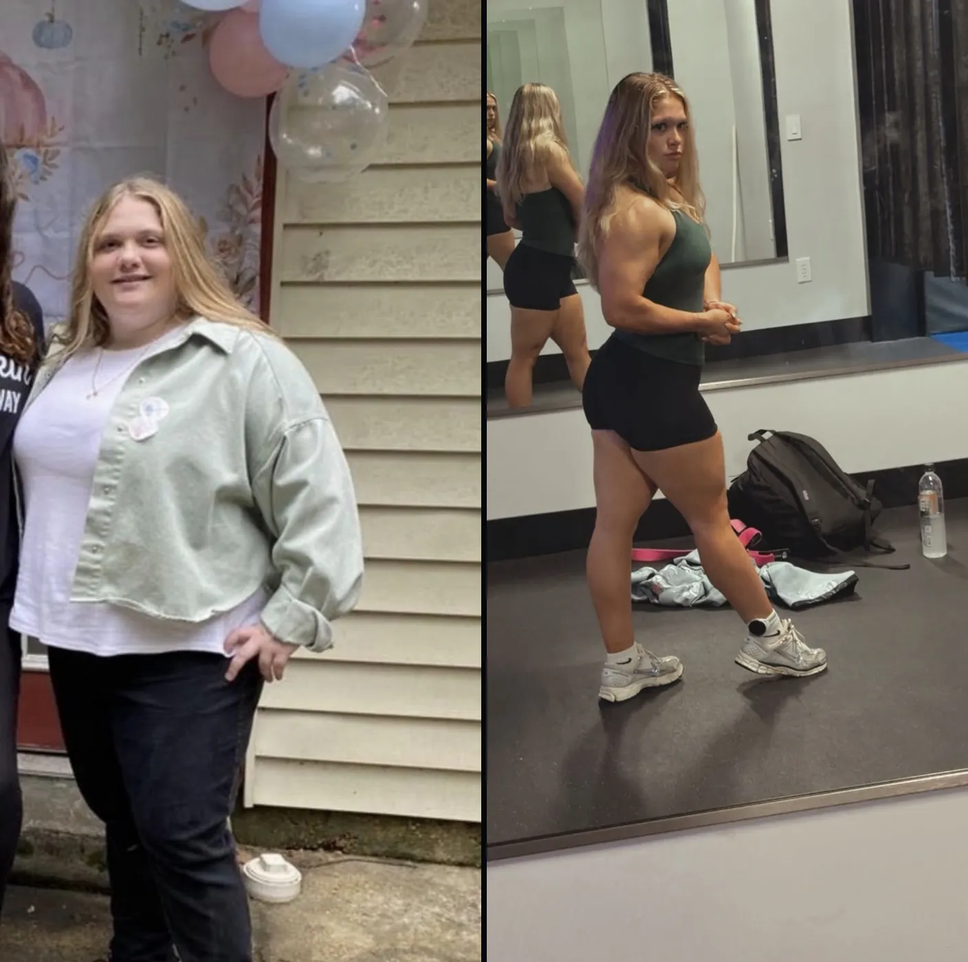 Sandlin before and after coaching with Scott